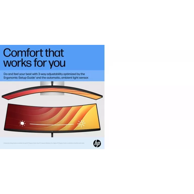 Monitor HP E45c G5 45 Zoll Curved Display LCD DQHD Auflösung