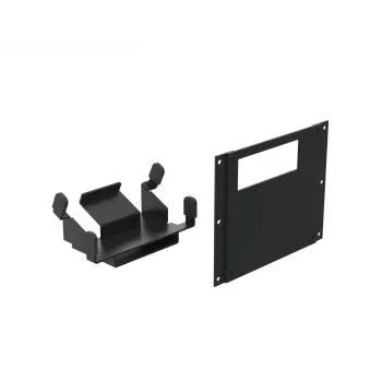 Ergonomic Solutions SpacePole Kiosk SPK612-02 POS-System-Zubehör POS-Druckerabdeckung Schwarz Metall