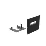 Ergonomic Solutions SpacePole Kiosk SPK610-02 POS-System-Zubehör POS-Druckerabdeckung Schwarz Metall