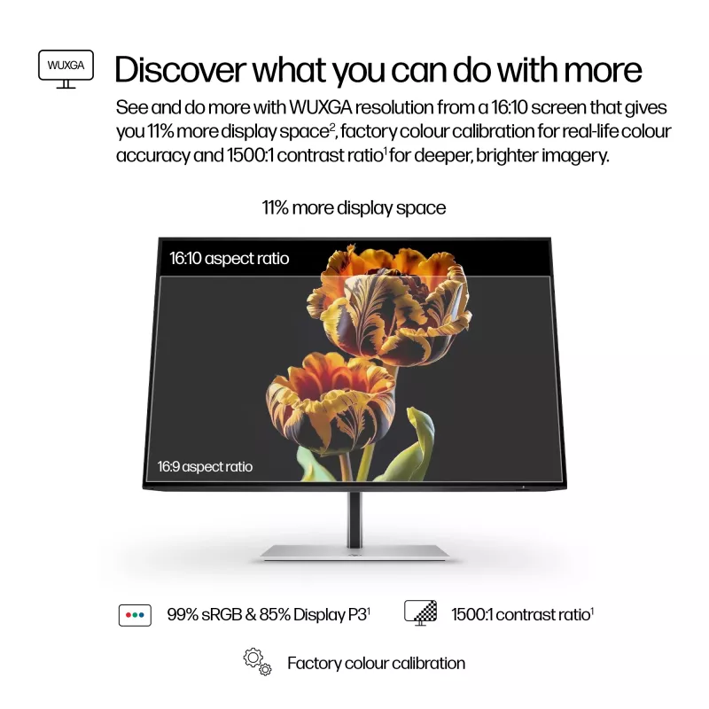 HP Series 7 Pro 24 Zoll WUXGA Monitor – 724pn PVC-frei