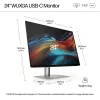 HP Series 7 Pro 61 cm (24 Zoll) WUXGA USB-C Monitor – 724pu PVC-frei