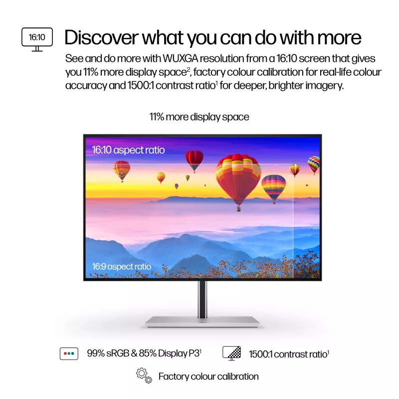 HP Series 7 Pro 61 cm (24 Zoll) WUXGA USB-C Monitor – 724pu PVC-frei
