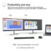 HP Series 7 Pro 27 Zoll QHD-Monitor – 727pq PVC-frei
