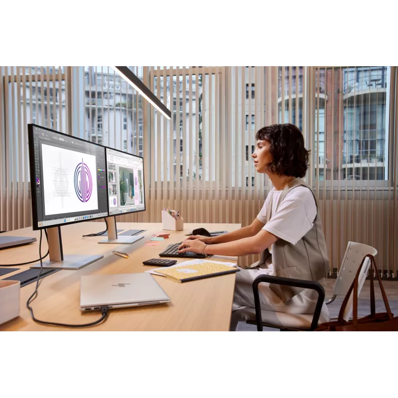 HP Series 7 Pro 27 Zoll QHD Monitor - 727pq PVC-frei