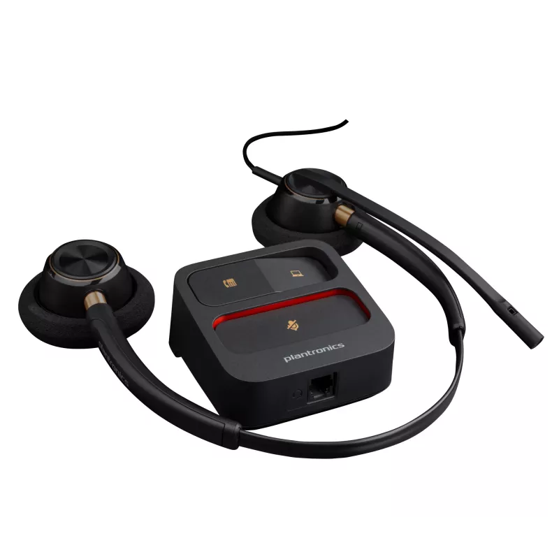 HP Poly EncorePro 520 Binaural Headset +Quick Disconnect