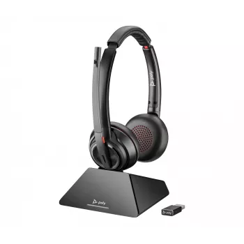 HP Poly Savi 8220 UC Microsoft Teams zertifiziert DECT 1880-1900 MHz USB-A Headset