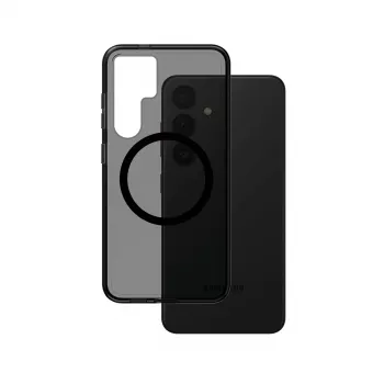 PanzerGlass CARE™ by ® Urban Combat Case Smokey mit Schwarz Qi-kompatibel Samsung Galaxy S24