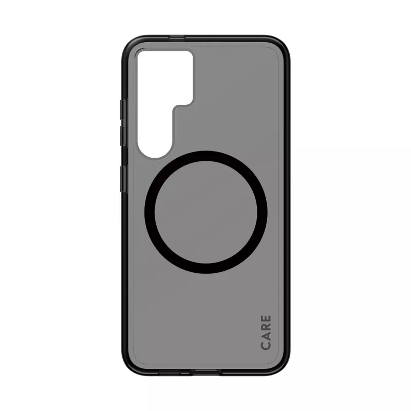 PanzerGlass CARE™ by ® Urban Combat Case Smokey mit Schwarz Qi-kompatibel Samsung Galaxy S24