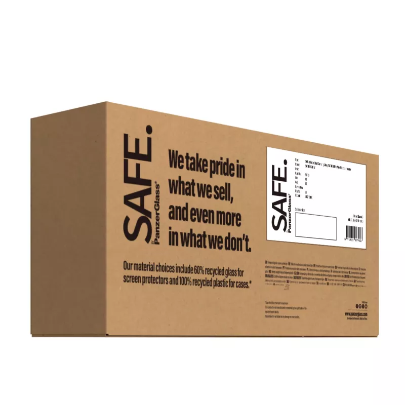 PanzerGlass SAFE. by ® Displayschutz Samsung Galaxy A16 | A16 5G | Ultra-Wide Fit