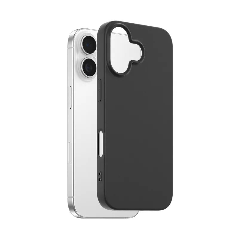 TPU-Hülle PanzerGlass SAFE. für iPhone 17 — Schwarz, stoßdämpfende Schutzhülle