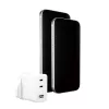 PanzerGlass empower™ by ® Turbo 70W Mehrfach-Ladegerät inkl. 2 x USB-C + USB-A | UK-Stecker | Silberweiß