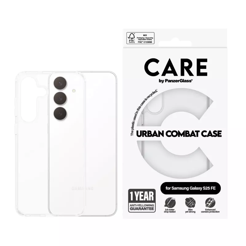 PanzerGlass CARE™ by ® Urban Combat Hülle Samsung Galaxy S25 FE 5G