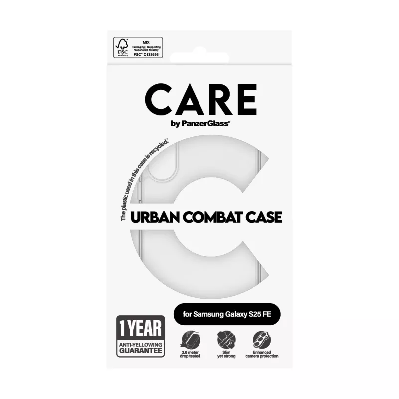 PanzerGlass CARE™ by ® Urban Combat Hülle Samsung Galaxy S25 FE 5G
