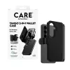 PanzerGlass CARE 2-in-1 Brieftasche-Hülle mit Qi für Samsung Galaxy S26, transparente Hülle