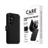 PanzerGlass CARE 2-in-1 Brieftasche-Hülle mit Qi für Samsung Galaxy S26, transparente Hülle