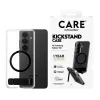 Schutzhülle PanzerGlass CARE™ Urban Explorer Case für Samsung Galaxy S26, transparent mit schwarzem Aufsteller und Qi-Unterstützung