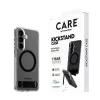 PanzerGlass CARE™ by ® Hülle Transparent mit schwarzem Kickstand & Qi Samsung Galaxy S26+
