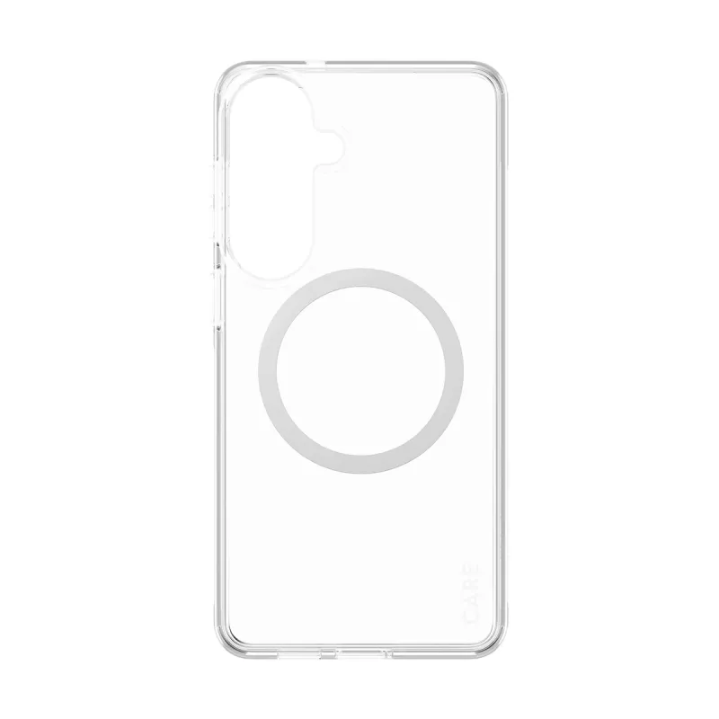 Schutzhülle PanzerGlass CARE Urban Explorer Case für Samsung Galaxy S26+ — transparent, weiß Qi-kompatibel