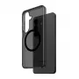 Schutzhülle PanzerGlass CARE™ Smokey Case mit Schwarz Qi für Samsung Galaxy S26