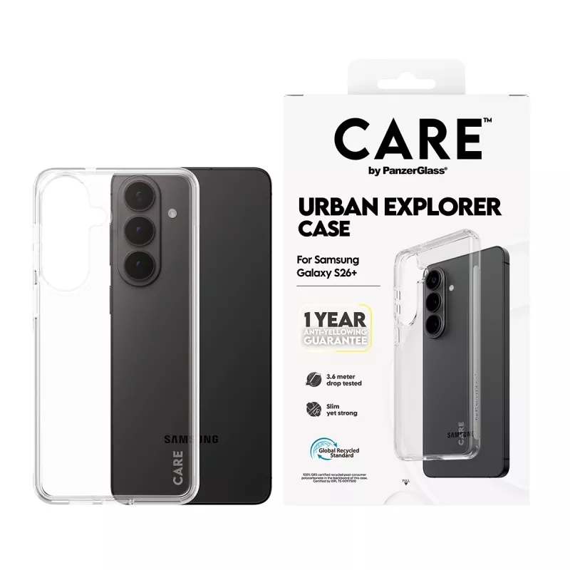 PanzerGlass CARE™ by ® Urban Explorer Hülle Transparent Samsung Galaxy S26+