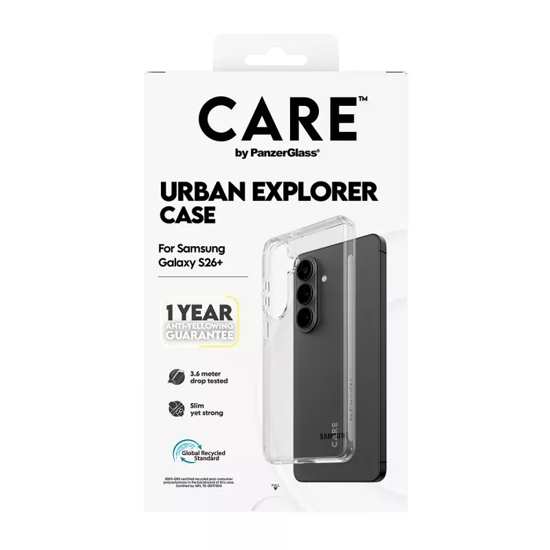 PanzerGlass CARE™ by ® Urban Explorer Hülle Transparent Samsung Galaxy S26+