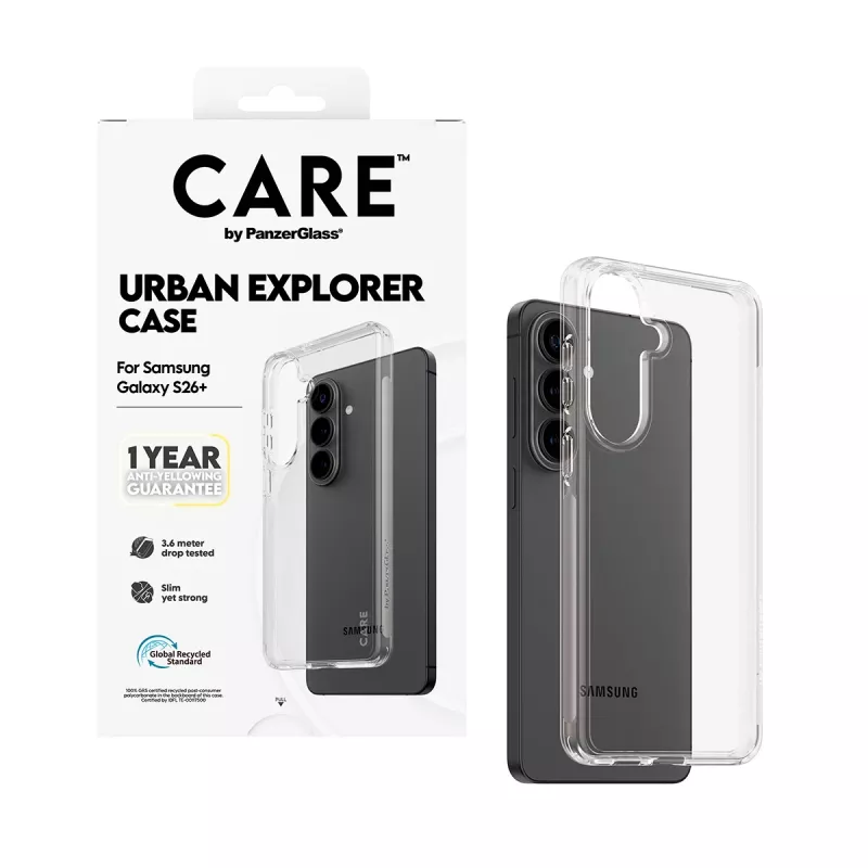 PanzerGlass CARE™ by ® Urban Explorer Hülle Transparent Samsung Galaxy S26+