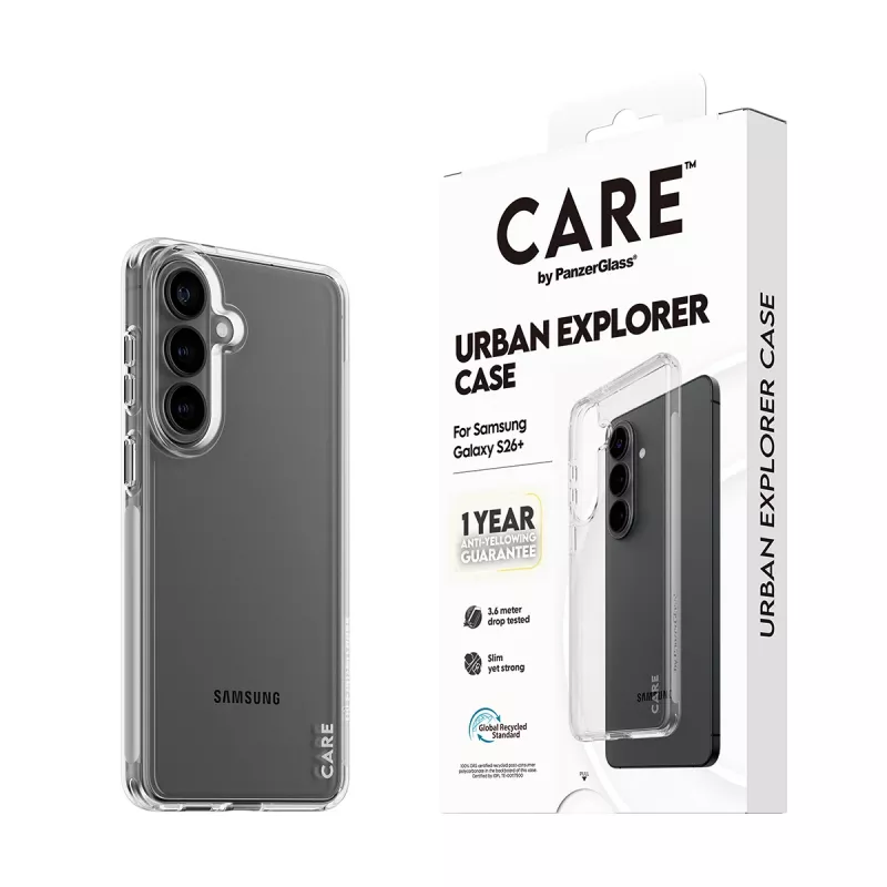 PanzerGlass CARE™ by ® Urban Explorer Hülle Transparent Samsung Galaxy S26+
