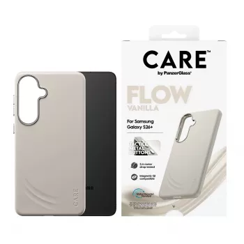PanzerGlass CARE™ by ® Flow Case Vanilla mit Qi Samsung Galaxy S26+