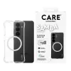 Schutzhülle PanzerGlass CARE Samba Transparent mit Weiß Qi für Samsung Galaxy S26