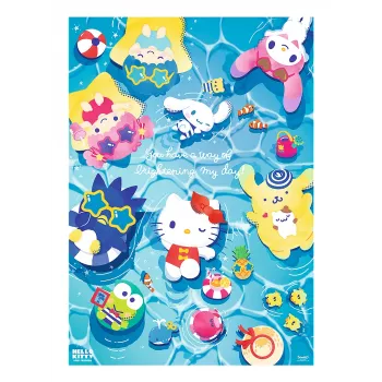 Puzzle TREFL Hello Kitty Summer Relaxation — 1000 Teile (Modell 12067)