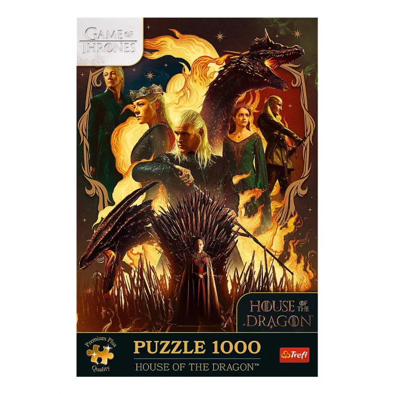 Puzzle TREFL Premium Plus Quality 1000 Teile – Fantasy, 480 mm Breite