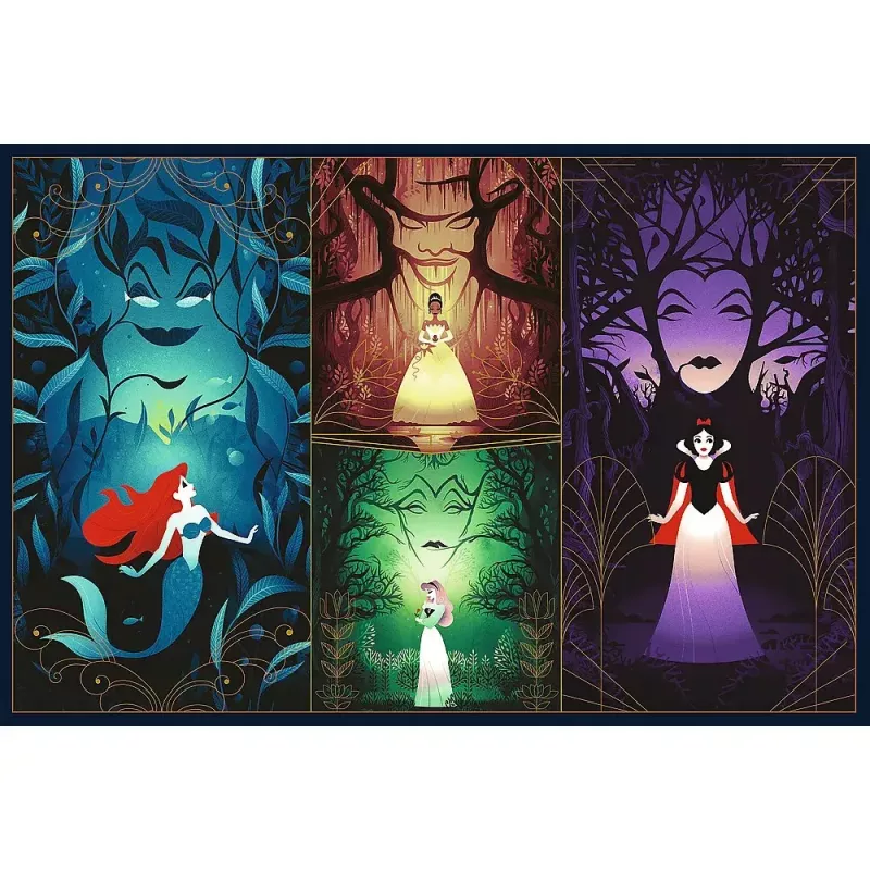 Puzzle TREFL Puzzle 2x200 Teile Disney Princess – 2 Puzzles, je 200 Teile