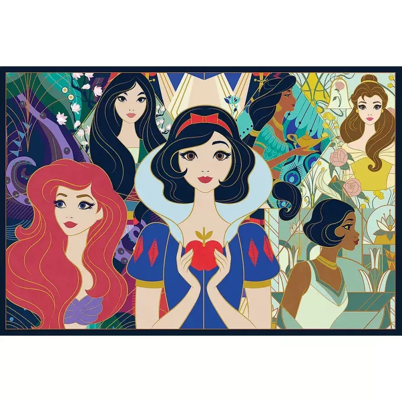 Puzzle TREFL Puzzle 2x200 Teile Disney Princess – 2 Puzzles, je 200 Teile