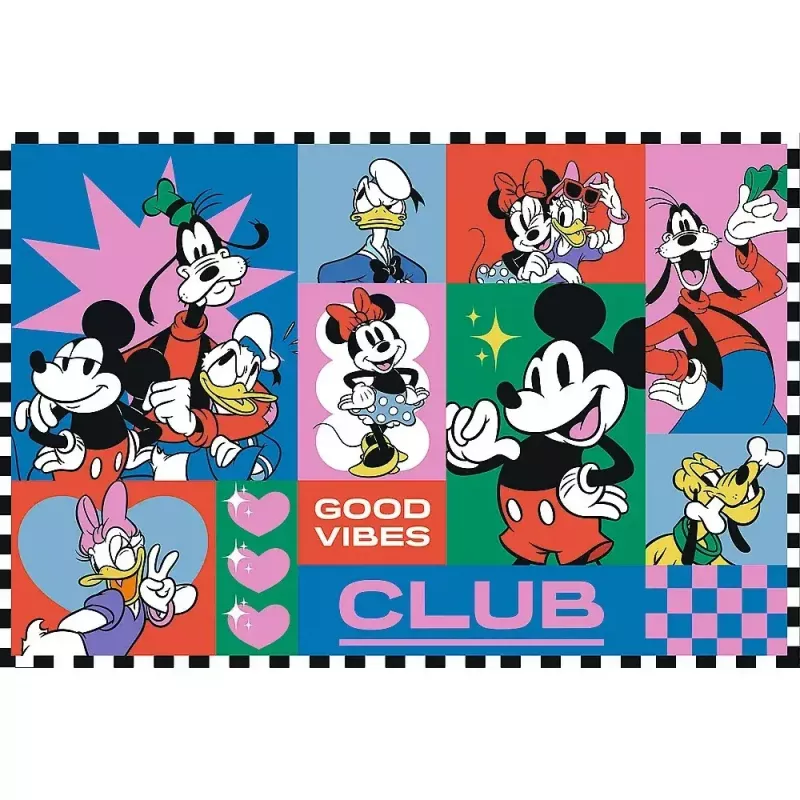 Puzzle TREFL Puzzle 2x200 Teile „Time with Friends Miki Donald“ — 2 Puzzles, je 200 Teile