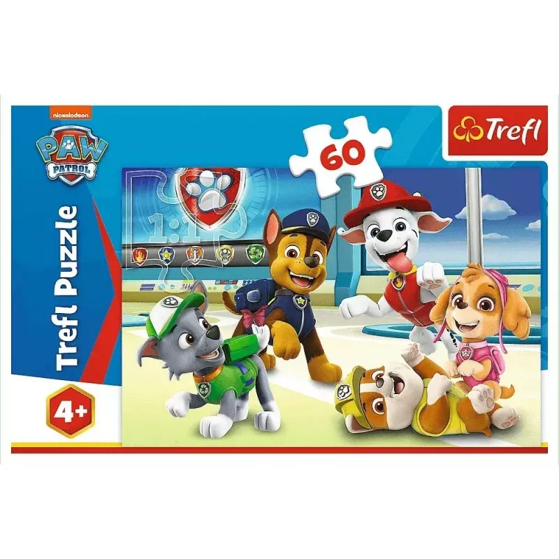 Puzzle TREFL Paw Patrol — 60 Teile, Kinderpuzzle, Pappteile