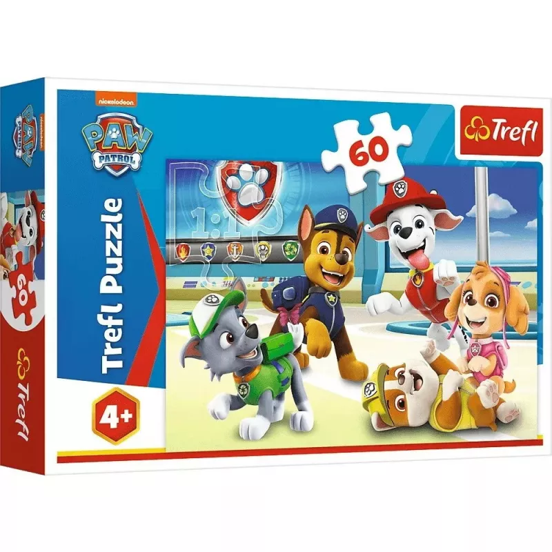 Puzzle TREFL Paw Patrol — 60 Teile, Kinderpuzzle, Pappteile