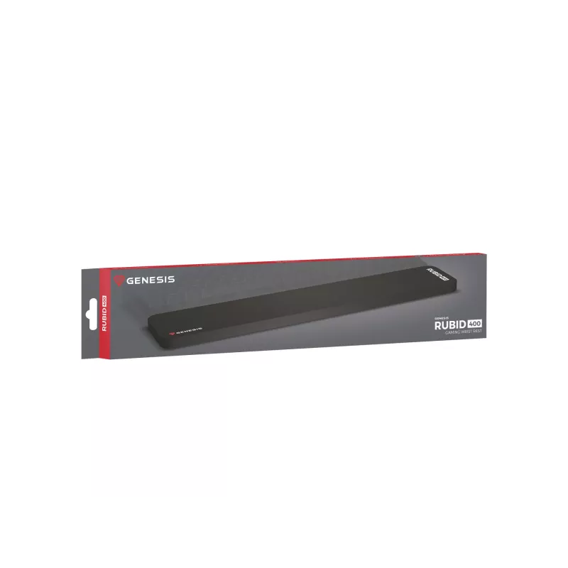 GENESIS Rubid 400 Handgelenkauflage Stoff, Gummi Schwarz