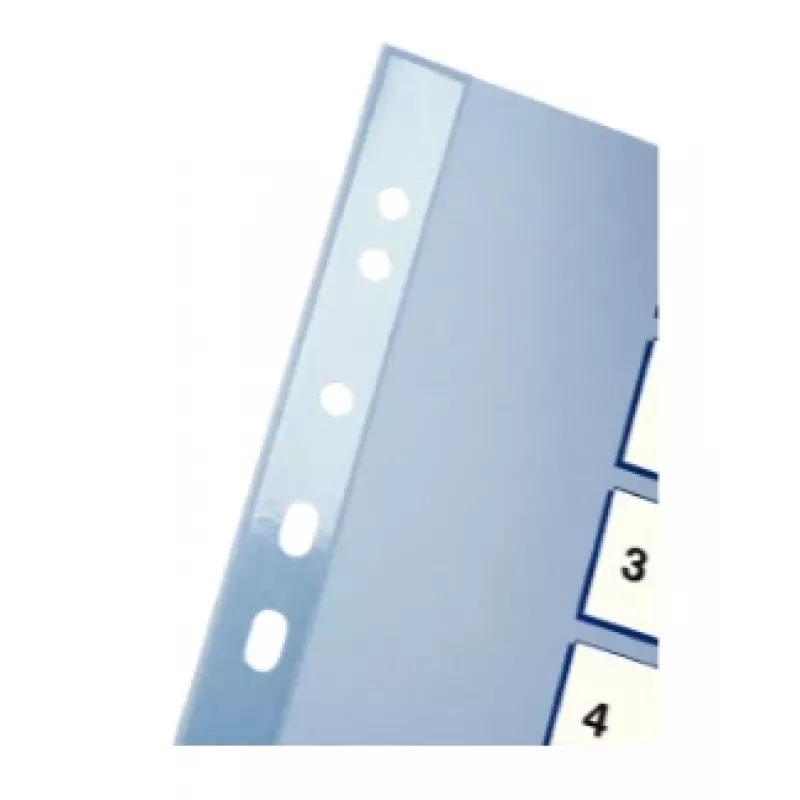 Esselte Index 1-31 PP A4 Weiß, Numerisches Register, Polypropylen (PP), Blau, Weiß, Hochformat, A4, 0,12 mm