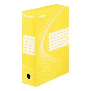 Esselte Archivbox Vivida FSC® BOXY 100 mm, Gelb, A4, Quer-/Hochformat, 100 mm, 352 mm, 250 mm