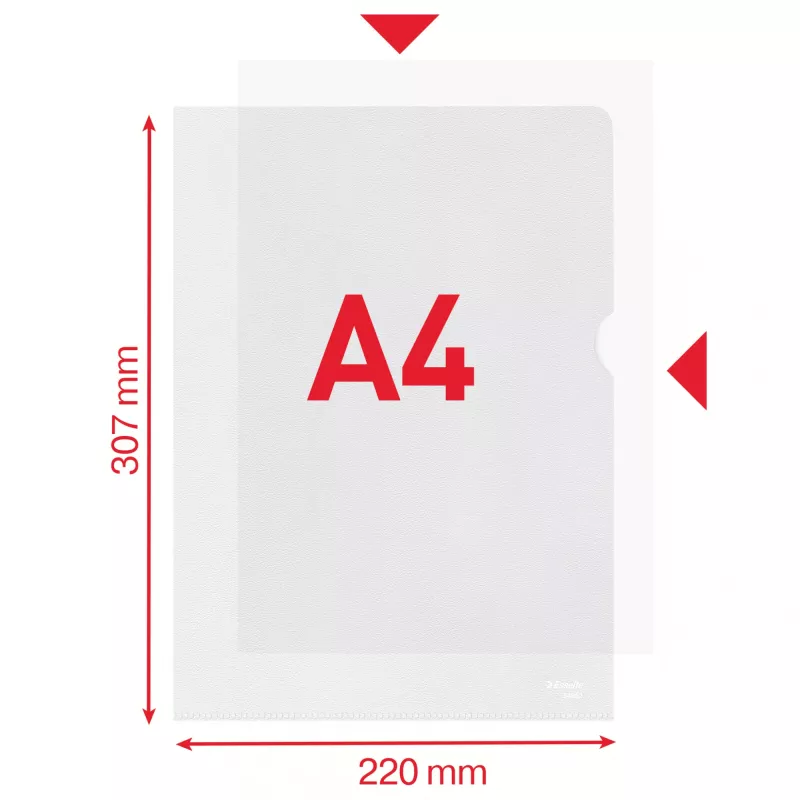 Esselte Essential Ordner A4, 30% Pre-Consumer-Recycling-Kunststoff