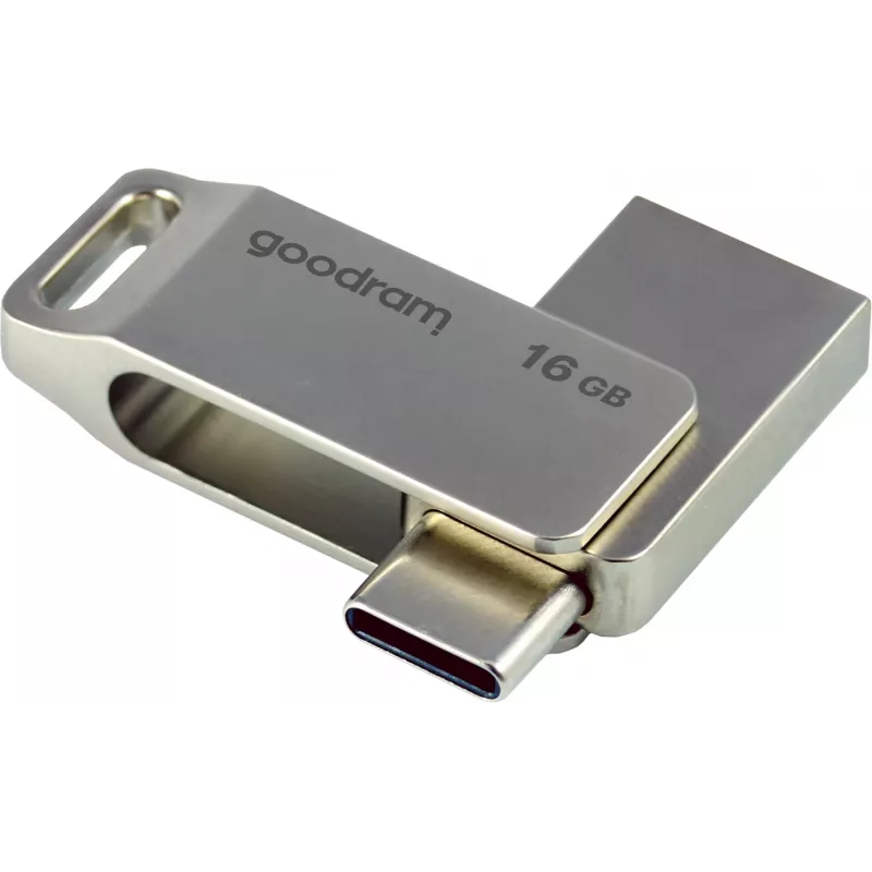 Goodram ODA3 USB-Flash-Laufwerk 16 GB USB Typ-A / USB Typ-C 3.2 Gen 1 (3.1 Gen 1) Silber