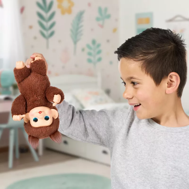 Moose Toys Little Live Pets My Baby Monkey 'Chikki Cherry', Junge/Mädchen, 2 Jahr(e), mit Ton