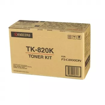 KYOCERA TK-820K Tonerkartusche Original Schwarz