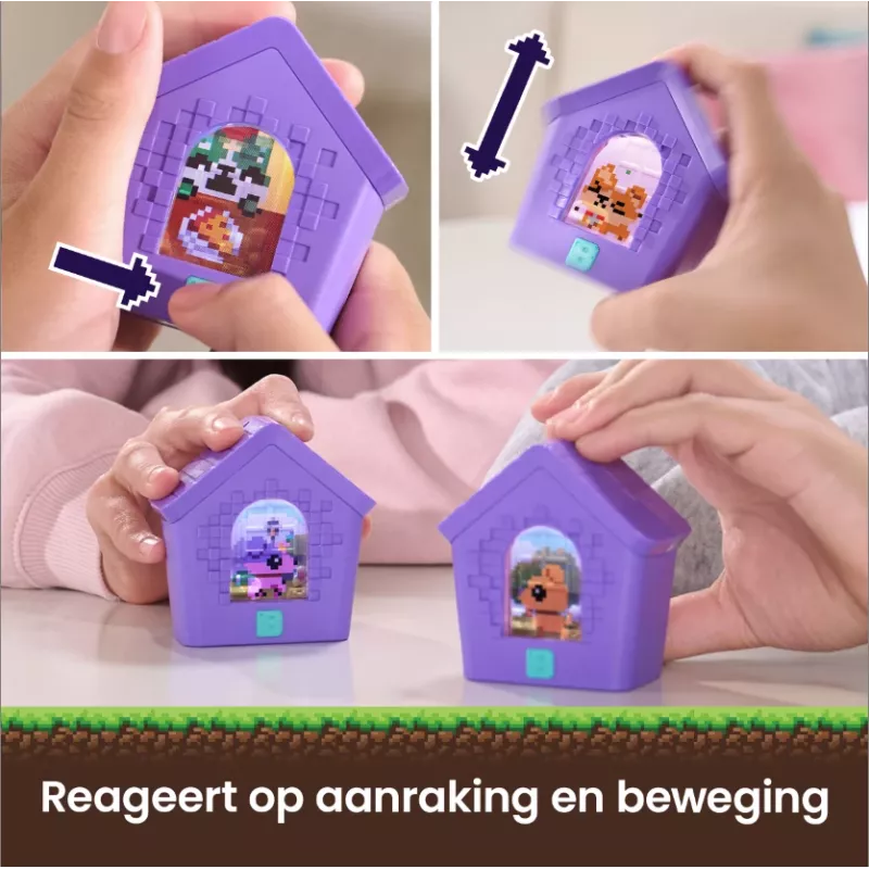Bitzee, interaktives Hundehaus-Spielzeug mit 15 Welpen im Inneren, 3D-Spielzimmer, reagiert auf Berührung, digitales Haustier-Spielzeug für Mädchen und Jungen ab 5 Jahren
