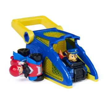 PAW Patrol Chase Pup Squad Launchers mit Ryder-Fahrzeug 2er-Pack, Kinderspielzeug für Jungen und Mädchen ab 3 Jahren