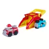 PAW Patrol Marshall Pup Squad Launchers mit Rex-Fahrzeug 2er-Pack, Kinderspielzeug für Jungen und Mädchen ab 3 Jahren