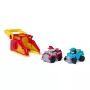 PAW Patrol Marshall Pup Squad Launchers mit Rex-Fahrzeug 2er-Pack, Kinderspielzeug für Jungen und Mädchen ab 3 Jahren