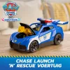 PAW Patrol : Search & Rescue, Chase Launch 'N' Rescue Cruiser mit Figur & 2 Geschossen, Lichter, Geräusche, & verstecktem Werfer, Kinderspielzeug für Jungen & Mädchen ab 3 Jahren