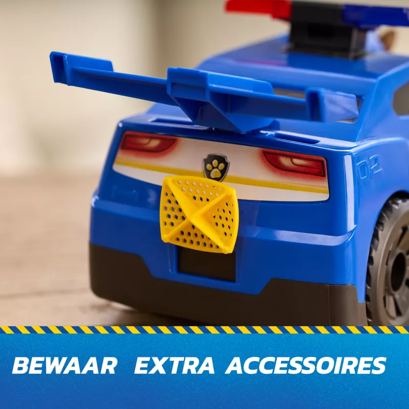 PAW Patrol : Search & Rescue, Chase Launch 'N' Rescue Cruiser mit Figur & 2 Geschossen, Lichter, Geräusche, & verstecktem Werfer, Kinderspielzeug für Jungen & Mädchen ab 3 Jahren