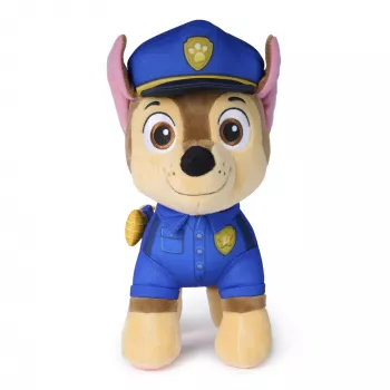 PAW Patrol: Search and Rescue Chase, Plüschtier mit Taschenlampen-Zubehör, Vorschulspielzeug, Kinderspielzeug für Jungen & Mädchen, ab 3 Jahren, 25,4 cm